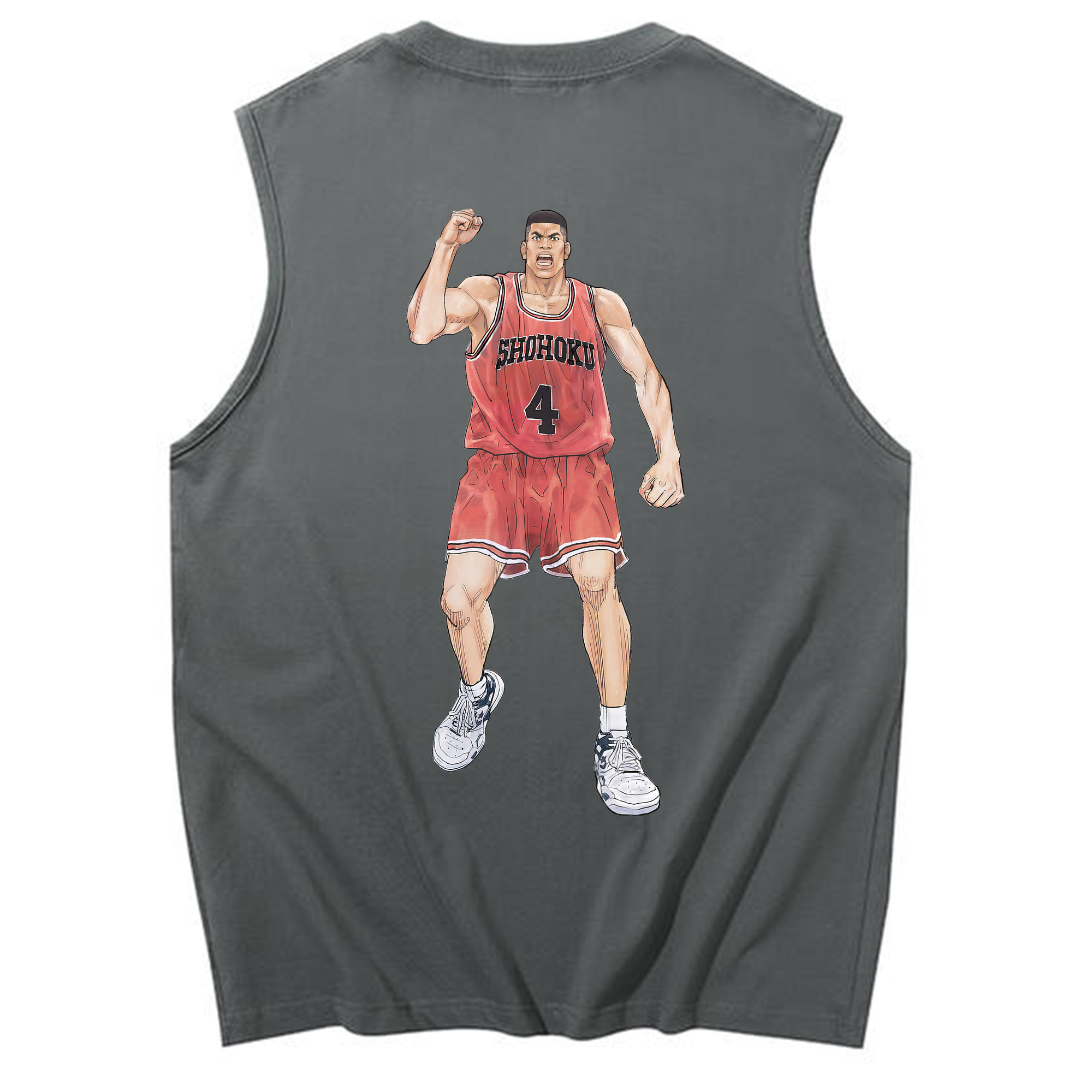 （画像用） SLAM DUNK／スラムダンク コットン100％タンクトップ（背面プリント）
